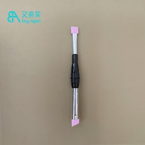 Venta al por mayor reutilizable corto dúo extremo plano ángulo Punta de silicona elevación permanente cepillo laminador de silicona herramienta de elevación de <span class=keywords><strong>pestañas</strong></span> cepillo - Product Image 6