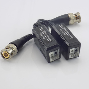 Camera Cable Connector CCTV Camera Passive Video Balun BNC Connector Cable Coaxial Cable Adapter Bnc Connector Coaxial