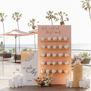 Décor de mariage personnalisé Mur de verre à <span class=keywords><strong>champagne</strong></span> Mur de <span class=keywords><strong>champagne</strong></span> pour fêtes - Product Image 1