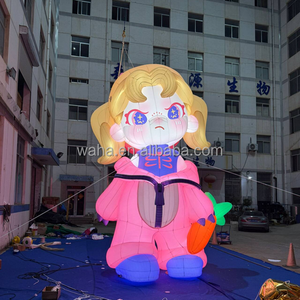 Personaje Inflable de Dibujos Animados para Publicidad Exterior, Personaje Femenino Inflable de Película, Mascota - Product Image 6