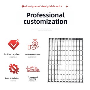 Thiết Kế Hiện Đại G325/30/50 Thép Lưới Tản Nhiệt Tấm Mạ Kẽm Nhà Máy Điện Nền Tảng Cống Mương Bìa Lưới Cấu Trúc Lối Đi Kim Loại - Product Image 4