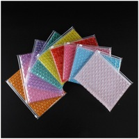 Sacs sous vide colorés en PVC anti-chute, antichoc, auto-adhésifs, écologiques, pour la promotion de cadeaux, colliers et pierres précieuses