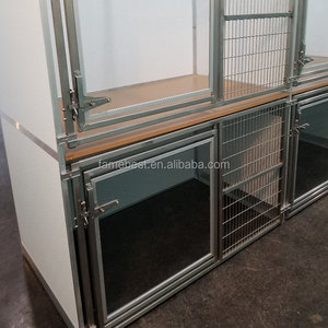 Cuccia per animali domestici in rete di peluche quadrata con Design in metallo in acciaio inossidabile con cuscino wc kandang anjing cucce per cani di grandi dimensioni all'aperto - Product Image 4