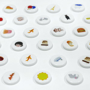 Disques de jeu ronds personnalisés avec <span class=keywords><strong>image</strong></span> de dessin animé, jetons éducatifs pour enfants, pièces de jeu en plastique imprimées - Product Image 2