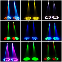 U`King 50W 8 Gobo Funktional Mit Fernbedienung LED Bühnen-Beam-Licht für DJ Disco Hochzeit Party Moving Head Lichter