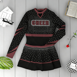 Nuevo Vestido de Animadora con Logotipo Personalizado, Traje de Animadora para Competencia y Actuaciones - Product Image 4