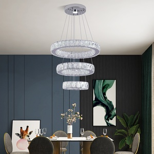 3*5 ซม.คริสตัล Cool Light 47W หลอดไฟ LED โมเดิร์นคริสตัลจี้โคมระย้าสําหรับห้องครัว - Product Image 2