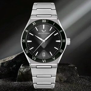 New Fashionable Men's Luxury Quartz <b>Watch</b> 38MM Stainless Steel <b>Watch</b> Sapphire Crystal 50M Waterproof - Product Image 1