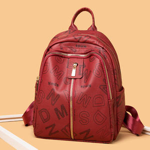 Mode Imprimé Design PU Sac À Dos Grande Capacité Voyage Sac À Dos Pour Les Femmes - Product Image 3