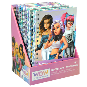 Quaderno A5 con copertina rigida 80 fogli WOW Generation - Product Image 3