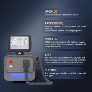 Appareil portable d'épilation au laser à diode 808 nm 3 ondes - Product Image 2