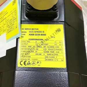 มอเตอร์และไดรฟ์ AC ของฟานุค A06B-2235-B000 A06B-0235-B000 ผ่านการทดสอบอย่างสมบูรณ์ - Product Image 5