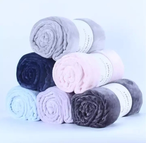 2023 New Arrivals Custom <strong>Single</strong> Layer Luxury Throw Winter <strong>Blanket</strong> Flannel Fleece Warming Travel Airplane <strong>Blanket</strong> for Couch - Product Image 1