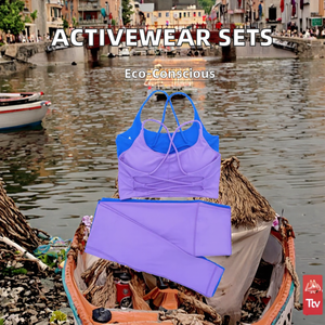 Ropa Deportiva para Gimnasio, Conjuntos de Yoga para Mujer, Nuevo Estilo, Top Ventas, Logotipo Frontal Sólido, Conjunto de Yoga de 2 Piezas, Hecho en Pakistán - Product Image 2