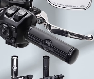 Cubierta de Goma para Empuñadura de Acelerador de Manillar Compatible con HD 117 Softail, 121 CVO Road Glide, la Almohadilla de Goma Proporciona un Agarre Estable y - Product Image 2