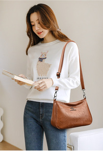 Nouveaux sacs messager de haute qualité pour femmes, sacs à main en cuir PU, sacs bandoulière, sacs à bandoulière de créateur pour femmes, sacs fourre-tout à poignée supérieure - Product Image 5