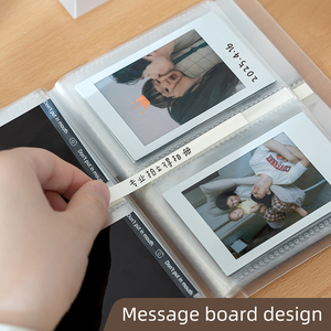 OEM/ODM 160 pochettes <span class=keywords><strong>Polaroid</strong></span> 3-inchMini porte-carte photo tableau mémo Pages intérieures claires Album photo livre - Product Image 5
