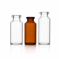Flacons en verre borosilicate pour le stockage d'échantillons liquides, fournis par l'usine