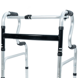 Keyi Folding <b>Walker</b> Aluminum Alloy Wheeled Walking Aid For <b>Elderly</b> And Disabled Persons - Product Image 4