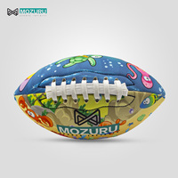 MOZURU Ballon de football américain de rugby en néoprène cousu à la machine pour la plage