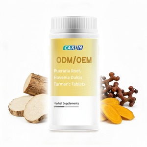 Kapsul Ekstrak Kunyit Hovenia Dulcis Akar Pueraria Alami, Menutrisi Perut, Detoksifikasi Hati, Suplemen Diet <span class=keywords><strong>Herbal</strong></span> untuk Dewasa - Product Image 2