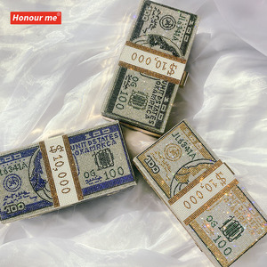 批发水钻包钱包时尚女包水钻钱包水晶钻石珠光钱包手袋 - Product Image 5