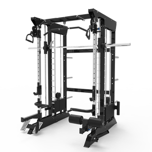商用使用マルチケーブルプーリーシステムスクワットパワーケージスミスマシンパワーラックオールインワン多機能トレーナー - Product Image 1