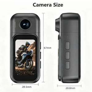 Caméra d'action portable Relee 4K 1080P, <span class=keywords><strong>étanche</strong></span>, grand angle, WiFi, caméra numérique, <span class=keywords><strong>caméscope</strong></span> avec boîte d'alimentation 1600mAh - Product Image 2
