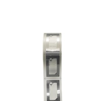 Étiquette de paiement programmable F08 RFID 13,56 MHz ISO14443A, autocollant étanche, mémoire 1K, 18x18mm, enlayeuse humide blanche