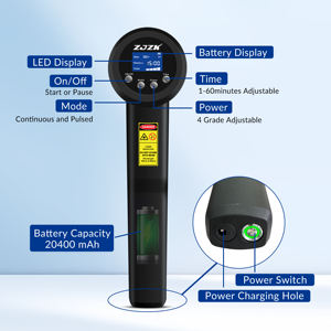 Macchina per Terapia Laser a Diodi a Luce Rossa di Alta Qualità per Sollievo dal Dolore, Anti-infiammazione, Mal di Schiena ed Ernia del Disco - Product Image 5