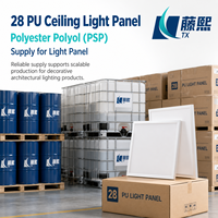Polyol polyester, valeur OH 54-59 mgKOH/g, fût de 220 kg pour la production de rosettes de plafond en polyuréthane léger