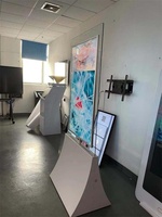 Kiosque d'affichage numérique vertical Double face de 55 pouces, écran tactile LCD, moniteur d'ordinateur, publicité, affichage numérique, Totem