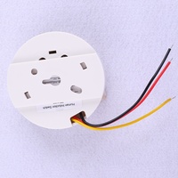 Geagood saklar Sensor gerak induktif, 360 derajat pasang permukaan 110-240V Sensor gerak langit-langit saklar Sensor hunian PIR