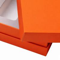 Boîte cadeau rigide pour nid d'oiseau, biodégradable, comestible, laminage mat, logo personnalisé