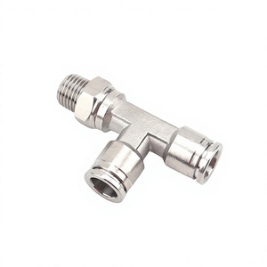 Raccord pneumatique en plastique YIIDNN en forme de T, buse de tuyau rotative, filetage externe latéral PD-04 BSP PT NPT, raccords 1 - Product Image 4