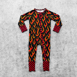 Pijama de Bambú Orgánico para Bebé con Cremallera, Mameluco Personalizado, <span class=keywords><strong>Ropa</strong></span> Sostenible para Bebés, Pijama para Recién Nacidos - Product Image 5