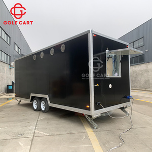 Camion de cuisine mobile, chariot de boulangerie, chariot de restauration, remorque à tacos avec cuisine complète, four, friteuse, grill, cuisinière pour tout type de cuisson - Product Image 4