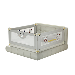 Barandilla de Seguridad Anticaídas para Cama de Bebé con Altura Ajustable, Protector Lateral Plegable y Transpirable para Bebés y Niños Pequeños - Product Image 1