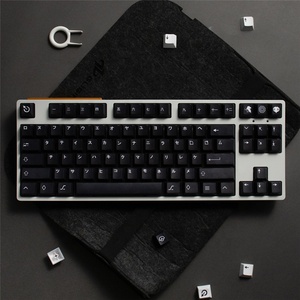 คีย์แคป <span class=keywords><strong>GMK</strong></span> สีดำ/น้ำเงิน แบบคาตาคานะ PBT โปรไฟล์เชอร์รี่ สำหรับสวิตช์เชอร์รี่ MX คีย์บอร์ดแบบกลไก DYE-SUB 61/64/87/96/104 เลยเอาท์ - Product Image 5