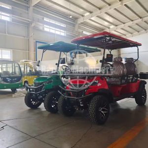 Voiturette de golf électrique 4 places à 4 roues, certifiée CE chinoise, autonomie 70-90 km, vente directe usine 2025 - Product Image 1