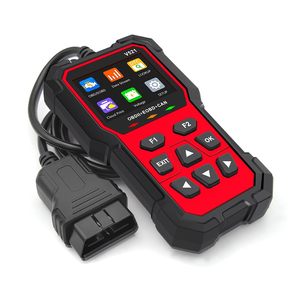 <span class=keywords><strong>Scanner</strong></span> OBD2 Lettore di Codici di Errore Motore Auto Supporta Tutti i Veicoli dal 1996+ 13 Modalità Diagnostiche (Rosso) Comunicazione RF 12-24V per - Product Image 2