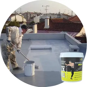 Factory Manufacturer Roof Paint Colorful Silicone Waterproof Coating