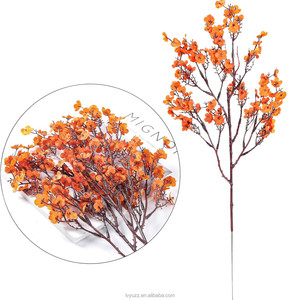 <span class=keywords><strong>Fleurs</strong></span> artificielles en soie naturelle, branche de gypsophile faite à la main, 48 cm, pour centre de table de mariage, bouquet, photographie - Product Image 6