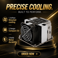 KYL3647-2UAS Intel Xeon LGA3647 2U Pendingin CPU Server Aktif Persegi PHLM 205W