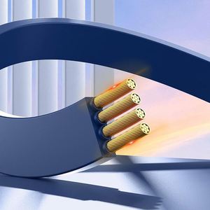 Câble de charge USB rétractable 3-en-1 en nylon tressé 1,2 m 100W TPE avec logo OEM pour téléphone/Type-C/Android - Product Image 4