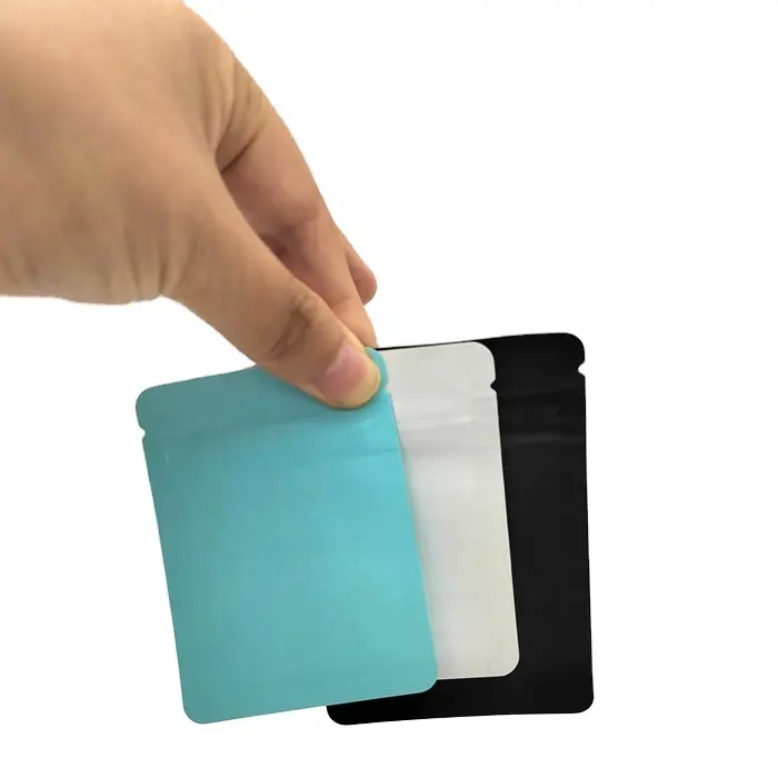 Nuovi prodotti stampa personalizzata piccola Mini chiusura lampo Stand Up Pouch pack bustina confezione borse Mylar