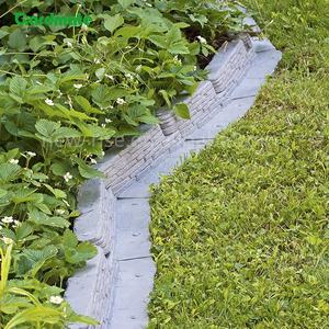 Lot de 8 bordures de pelouse en <span class=keywords><strong>ardoise</strong></span> naturelle empilées, sans finition, décoratives, <span class=keywords><strong>pour</strong></span> jardins, patios, allées, pelouses - Product Image 5