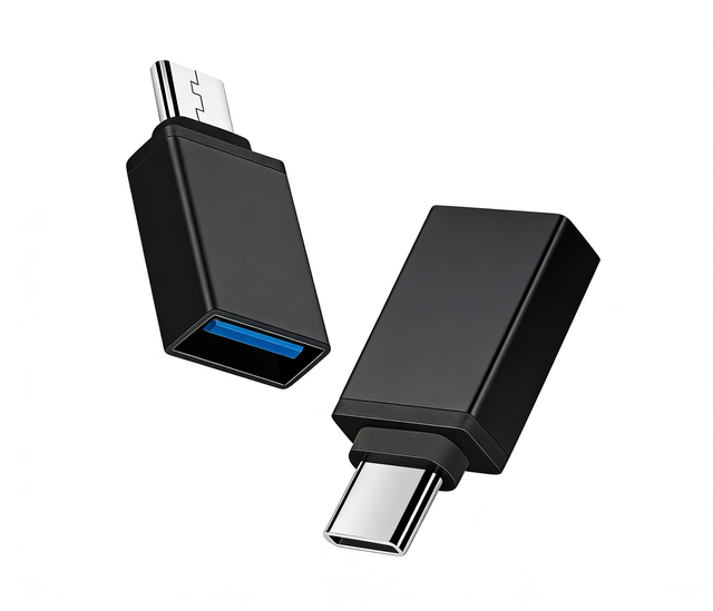 Factory Wholesale Type-C Male to USB 3.0 Female DC Connector OTG Adapter, Suitable for Phones, Computers, Notebooks and Tablets