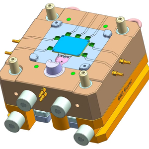 OEM ODM <span class=keywords><strong>ADC12</strong></span>铝压铸模具，带数控精加工和装配装配测试，用于电气外壳盖 - Product Image 1