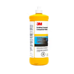 3M Rubbing Compound, 05973, Liquid Formula High Quality 1 qt 32 fl oz/946 mL Medium Car Polish Wax